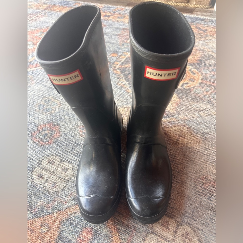 Hunter Ladies Tall Gloss Rain Boots
